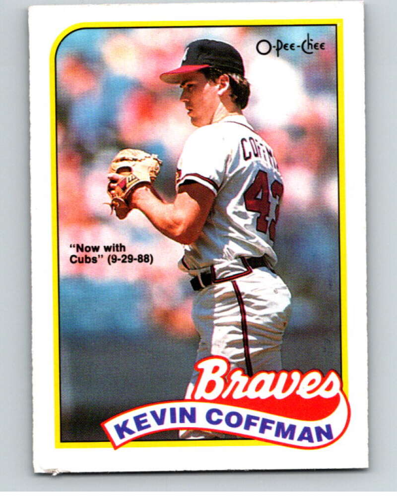 1989 O-Pee-Chee Baseball #44 Kevin Coffman Cubs/Braves  V95395 Image 1