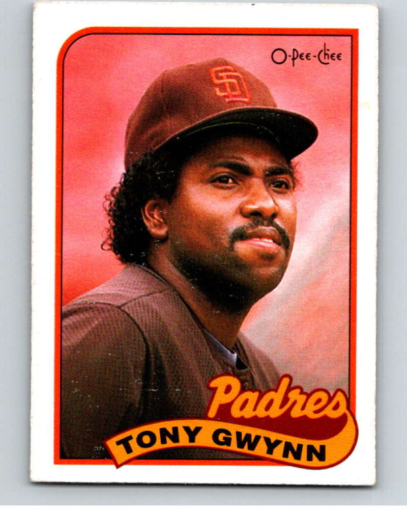 1989 O-Pee-Chee Baseball #51 Tony Gwynn  San Diego Padres  V95412 Image 1