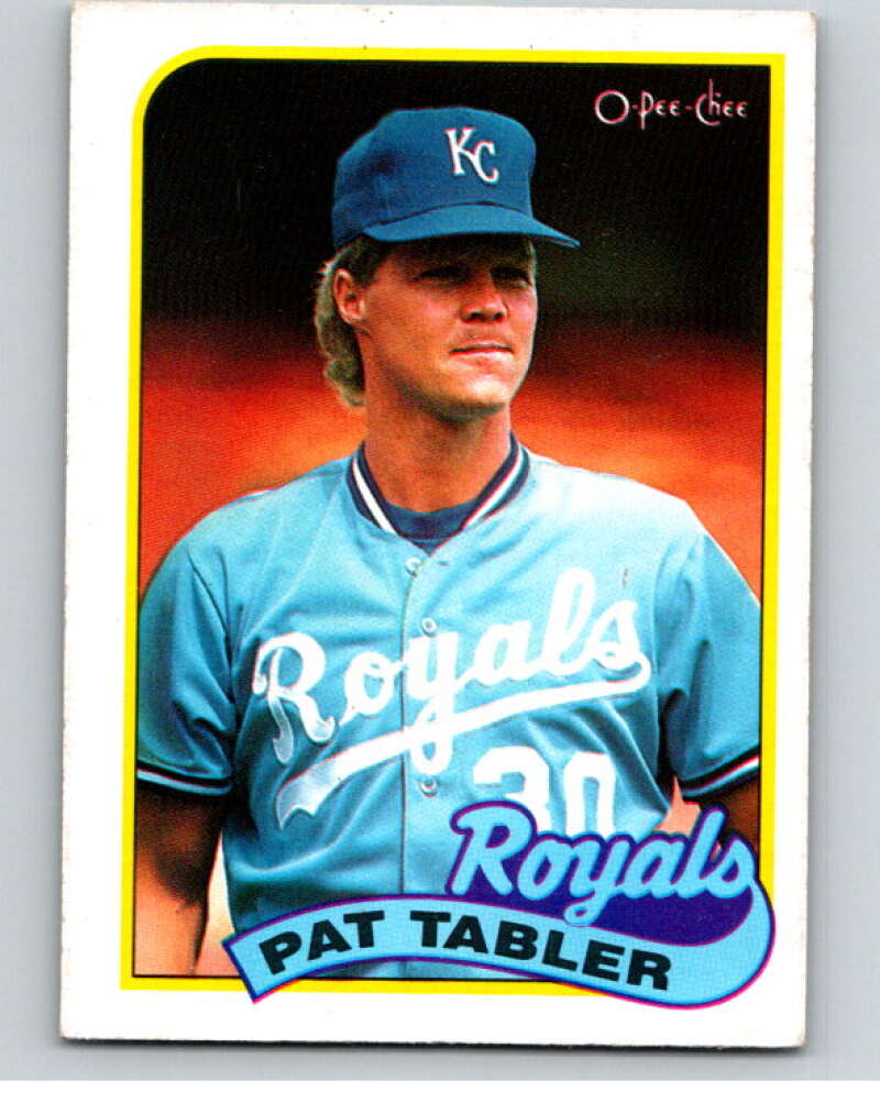 1989 O-Pee-Chee Baseball #56 Pat Tabler  Kansas City Royals  V95420 Image 1