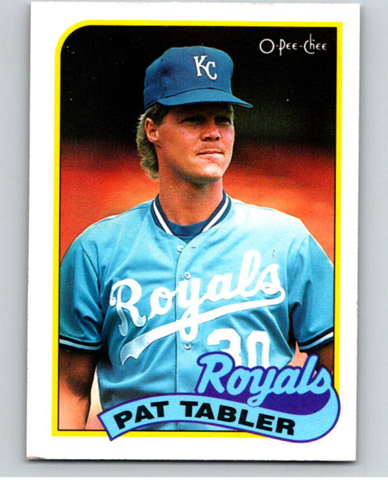 1989 O-Pee-Chee Baseball #56 Pat Tabler  Kansas City Royals  V95421 Image 1