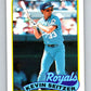 1989 O-Pee-Chee Baseball #58 Kevin Seitzer  Kansas City Royals  V95426 Image 1