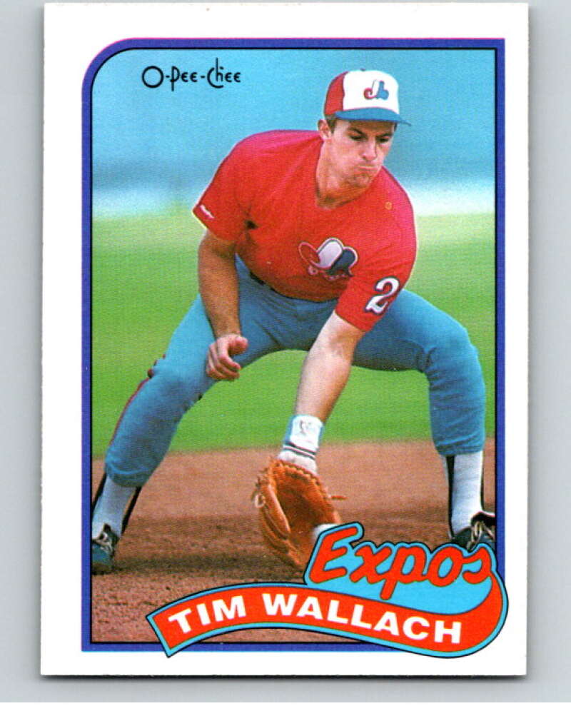 1989 O-Pee-Chee Baseball #78 Tim Wallach  Montreal Expos  V95472 Image 1