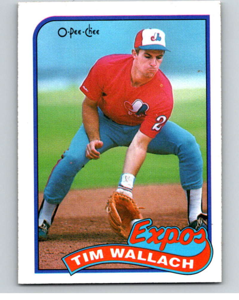 1989 O-Pee-Chee Baseball #78 Tim Wallach  Montreal Expos  V95473 Image 1