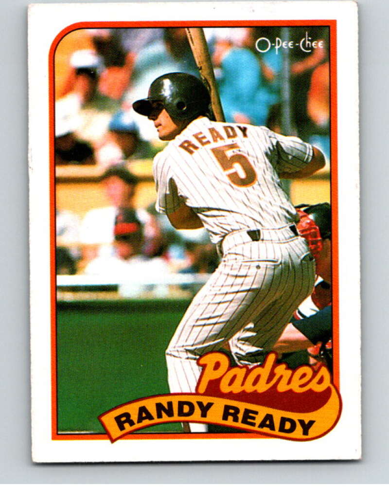 1989 O-Pee-Chee Baseball #82 Randy Ready  San Diego Padres  V95479 Image 1