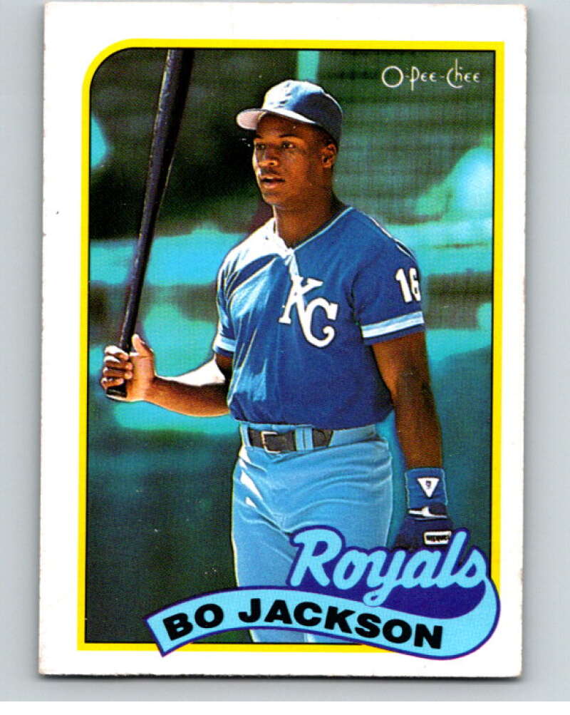 1989 O-Pee-Chee Baseball #84 Bo Jackson  Kansas City Royals  V95484 Image 1