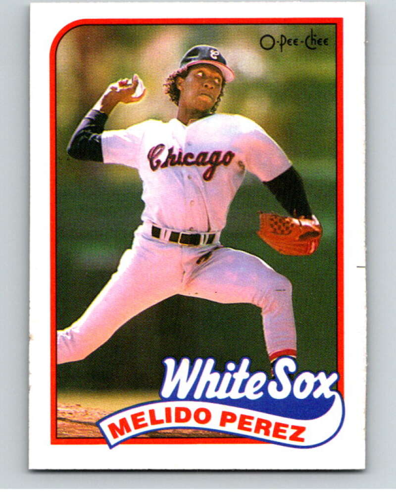 1989 O-Pee-Chee Baseball #88 Melido Perez  Chicago White Sox  V95492 Image 1