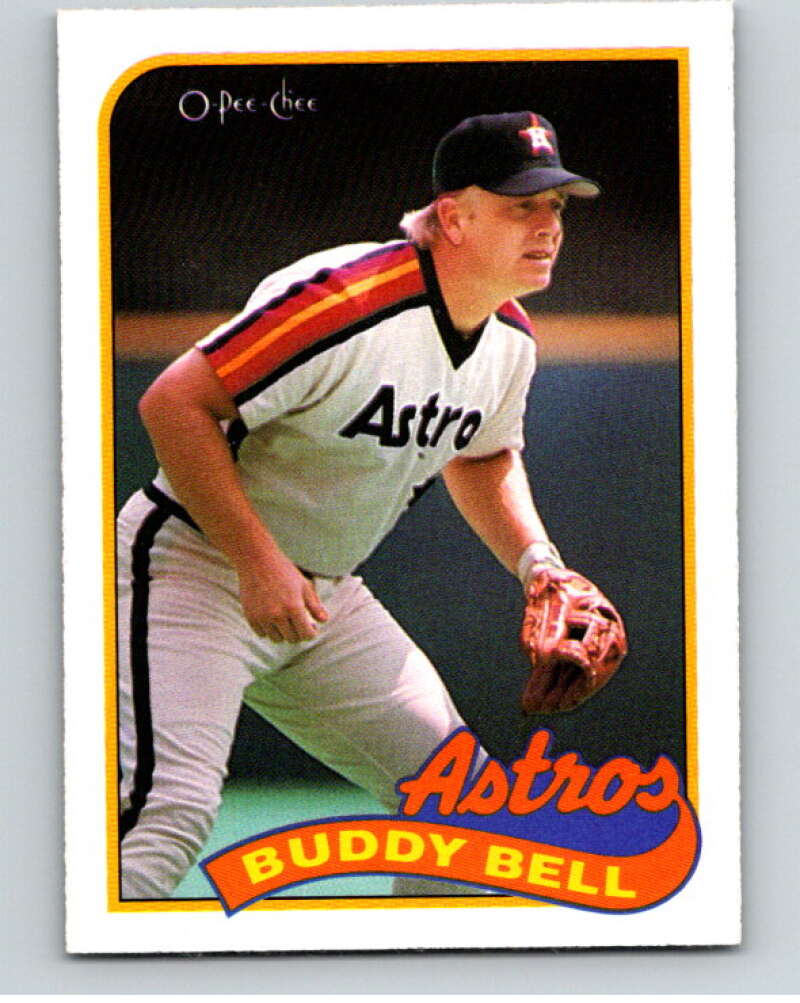 1989 O-Pee-Chee Baseball #92 Buddy Bell  Houston Astros  V95500 Image 1