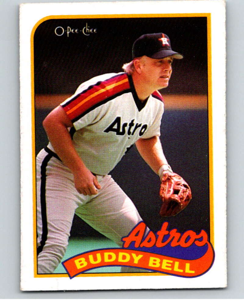1989 O-Pee-Chee Baseball #92 Buddy Bell  Houston Astros  V95501 Image 1