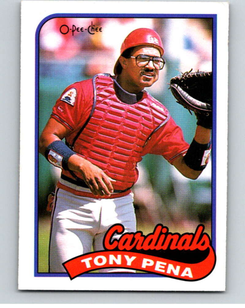 1989 O-Pee-Chee Baseball #94 Tony Pena  St. Louis Cardinals  V95504 Image 1