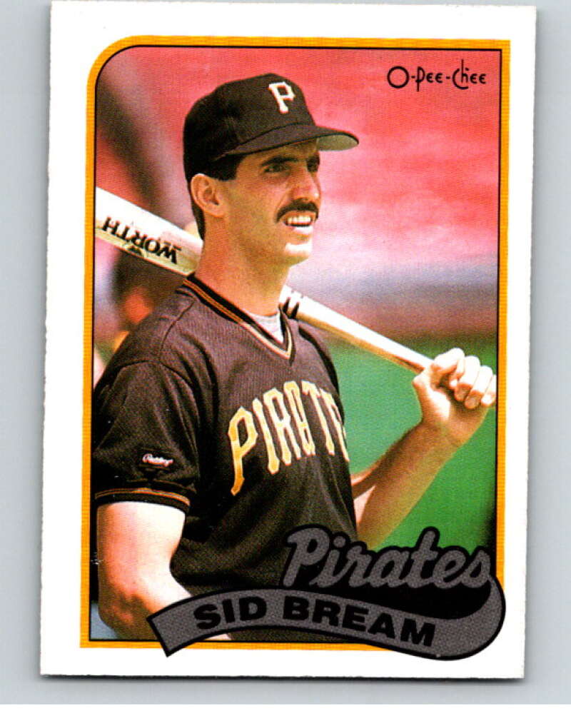1989 O-Pee-Chee Baseball #126 Sid Bream  Pittsburgh Pirates  V95584 Image 1