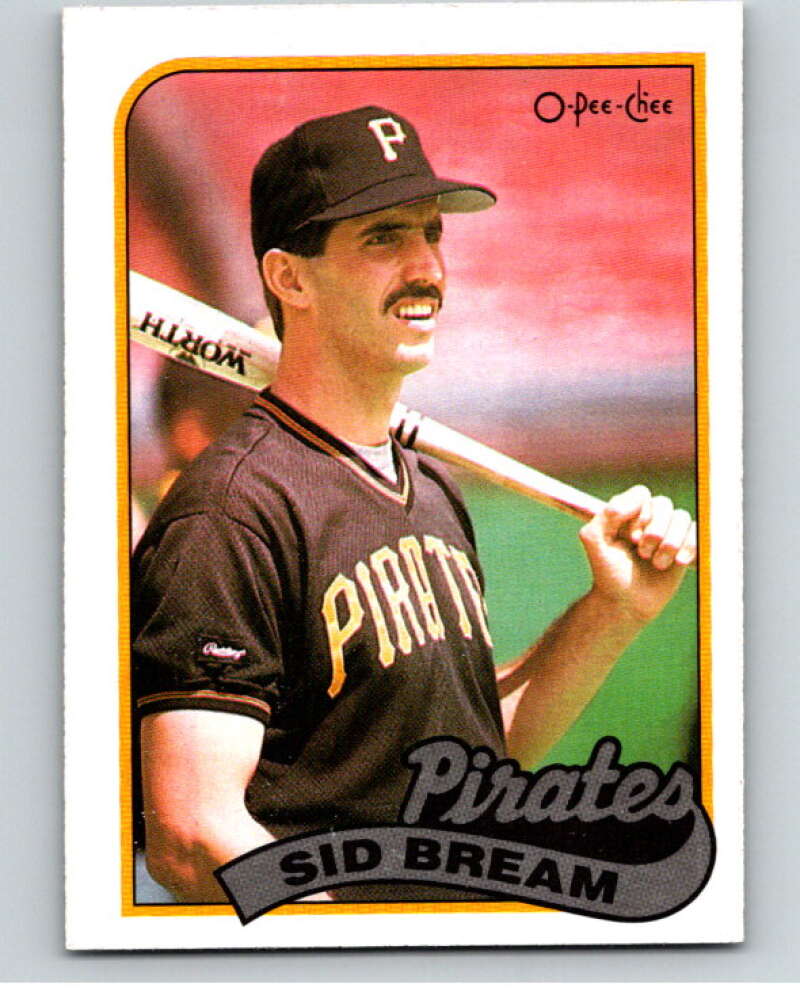 1989 O-Pee-Chee Baseball #126 Sid Bream  Pittsburgh Pirates  V95585 Image 1
