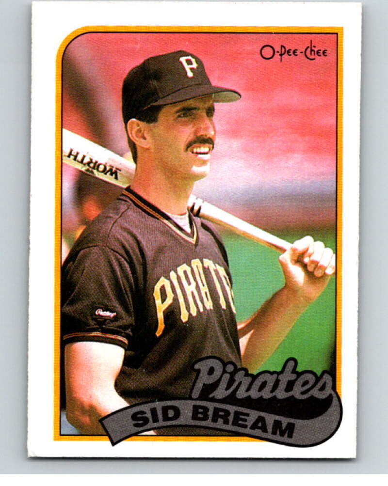 1989 O-Pee-Chee Baseball #126 Sid Bream  Pittsburgh Pirates  V95586 Image 1
