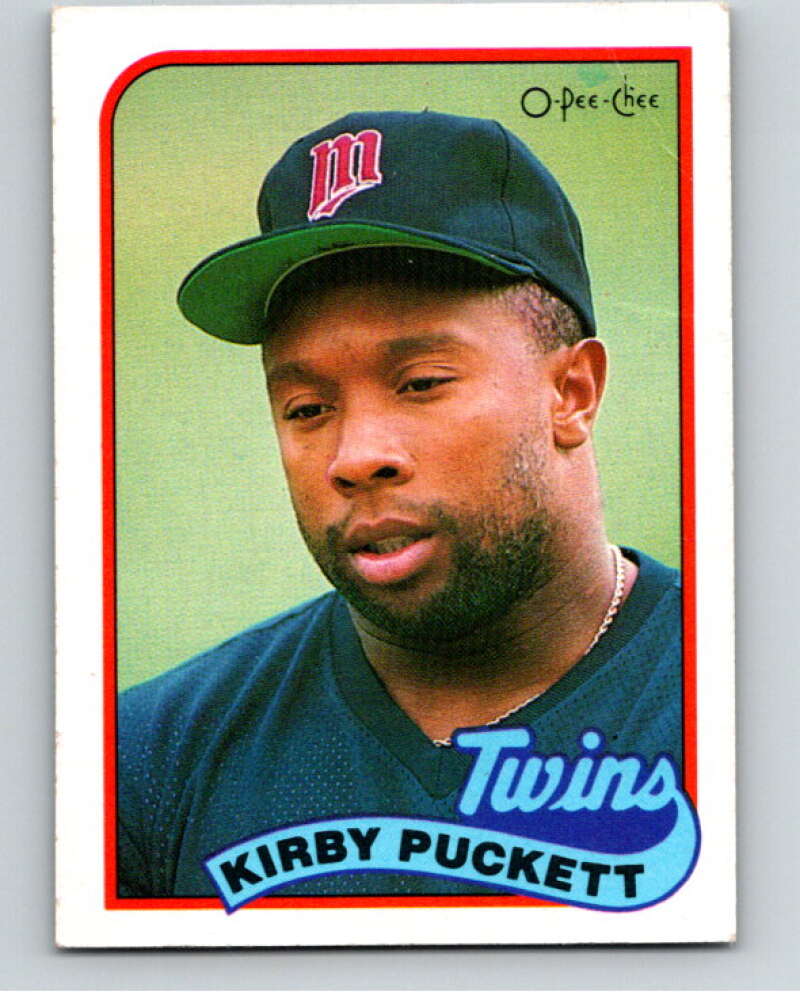 1989 O-Pee-Chee Baseball #132 Kirby Puckett  Minnesota Twins  V95601 Image 1