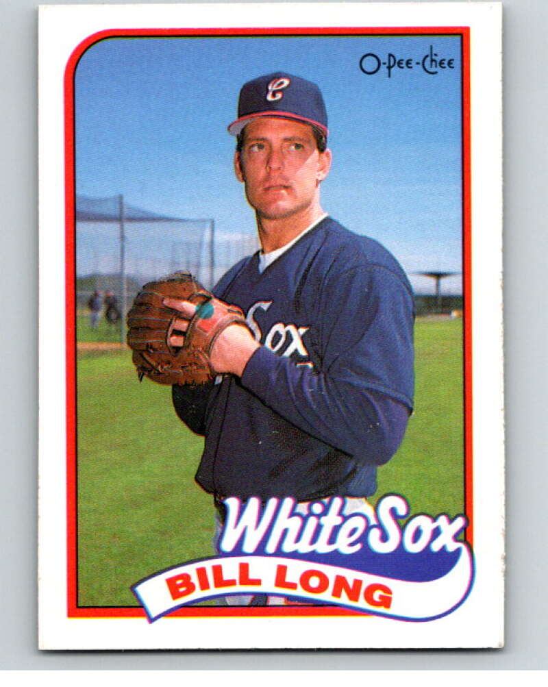 1989 O-Pee-Chee Baseball #133 Bill Long  Chicago White Sox  V95605 Image 1