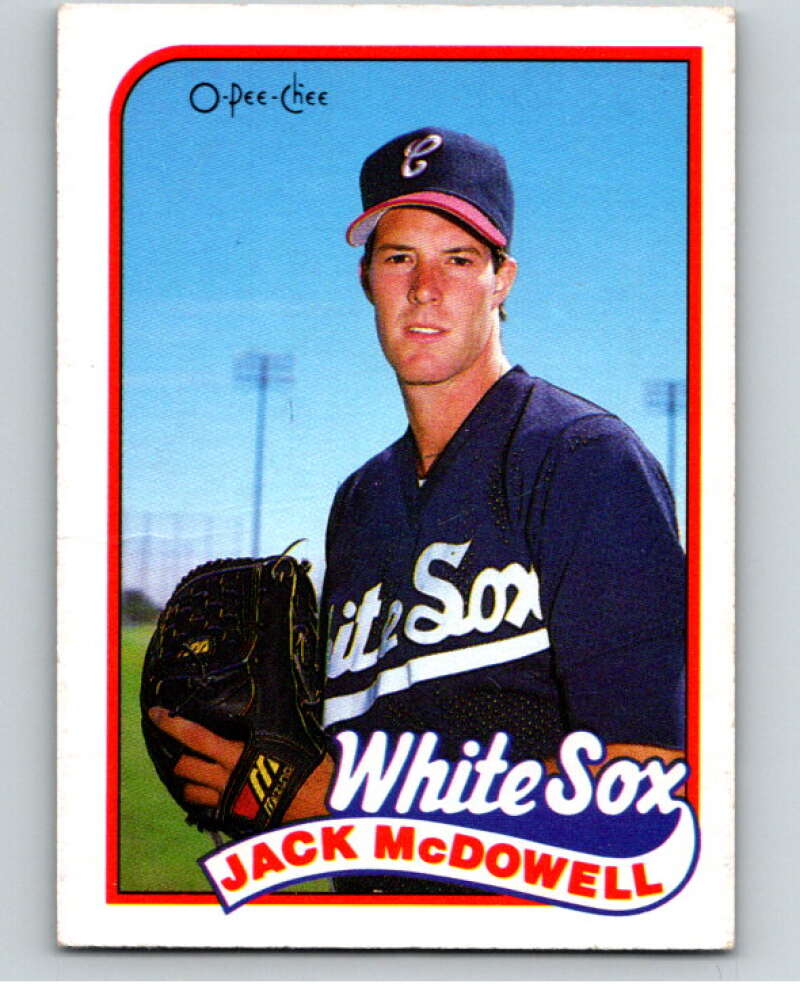 1989 O-Pee-Chee Baseball #143 Jack McDowell  Chicago White Sox  V95631 Image 1