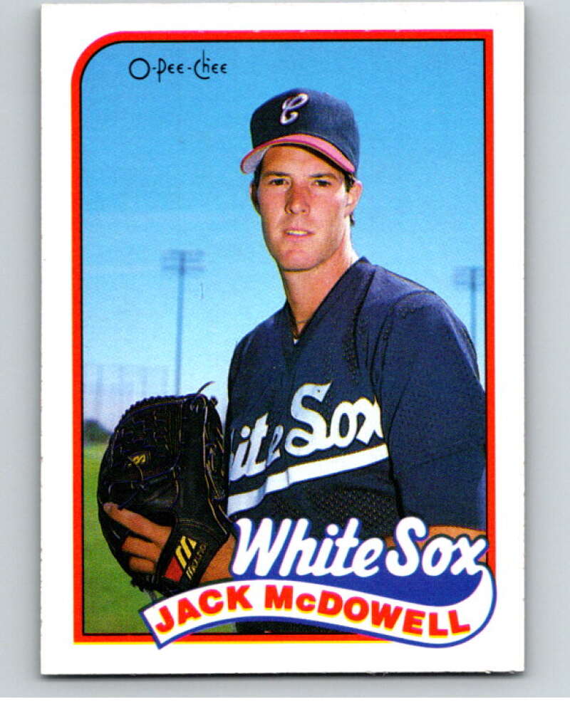 1989 O-Pee-Chee Baseball #143 Jack McDowell  Chicago White Sox  V95632 Image 1