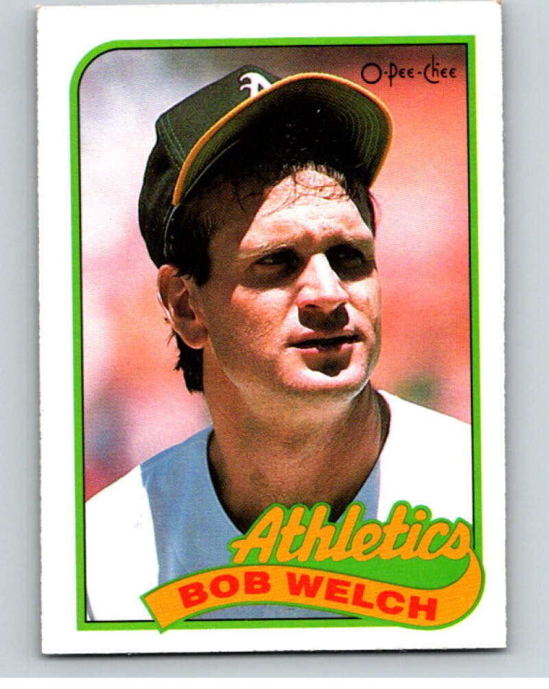 1989 O-Pee-Chee Baseball #151 Bob Walk  Oakland Athletics  V95648 Image 1