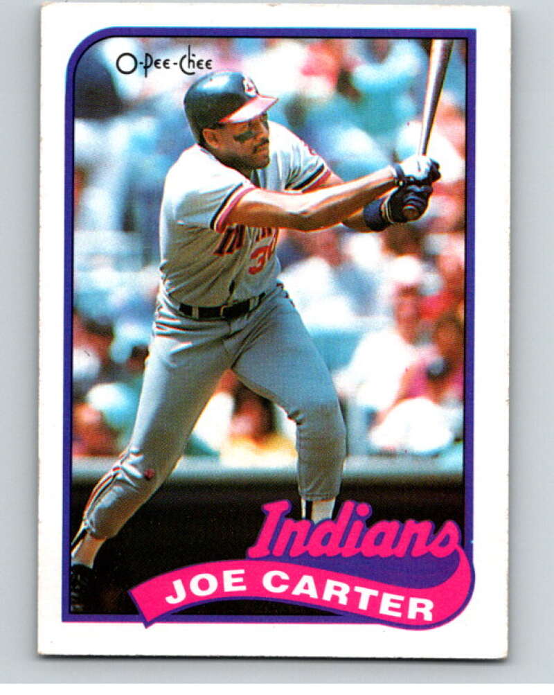 1989 O-Pee-Chee Baseball #164 Joe Carter  Cleveland Indians  V95677 Image 1