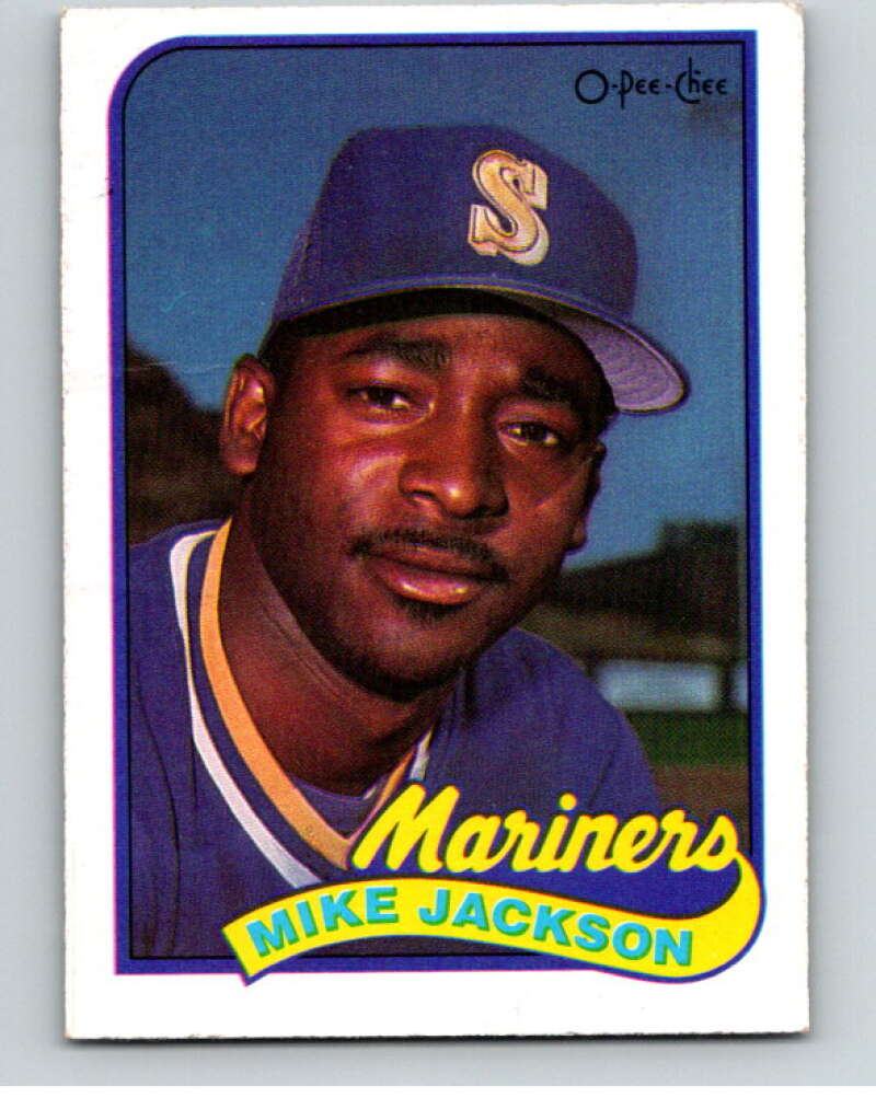 1989 O-Pee-Chee Baseball #169 Mike Jackson  Seattle Mariners  V95687 Image 1