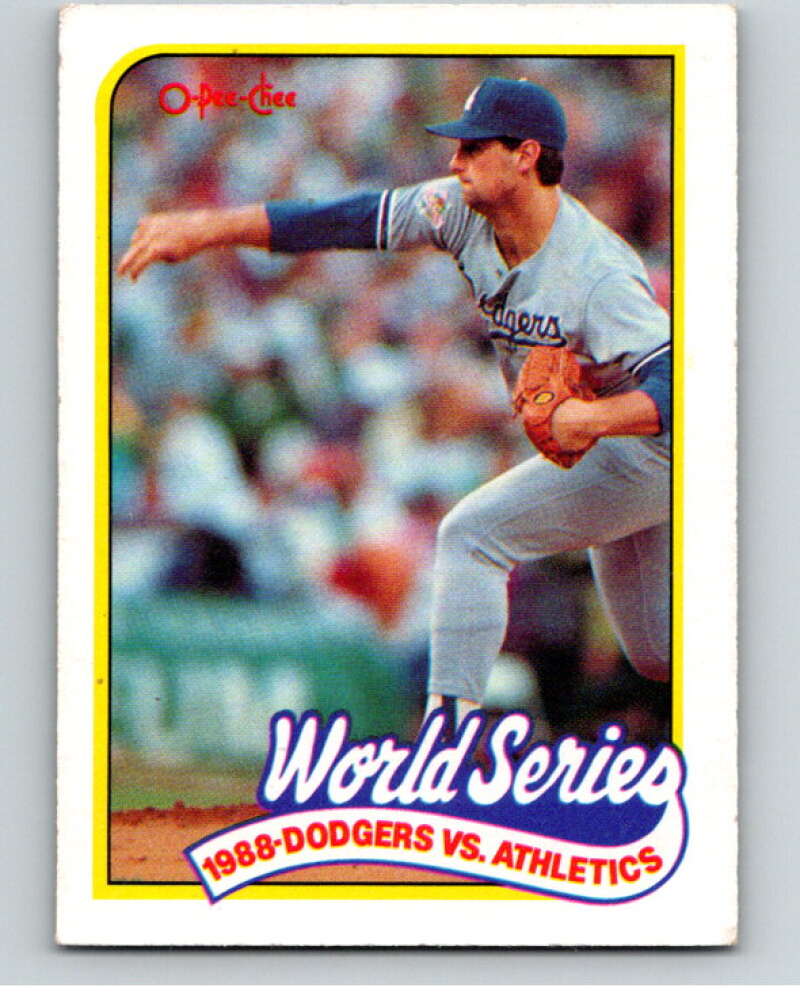 1989 O-Pee-Chee Baseball #177 Tim Belcher  Los Angeles Dodgers  V95708 Image 1