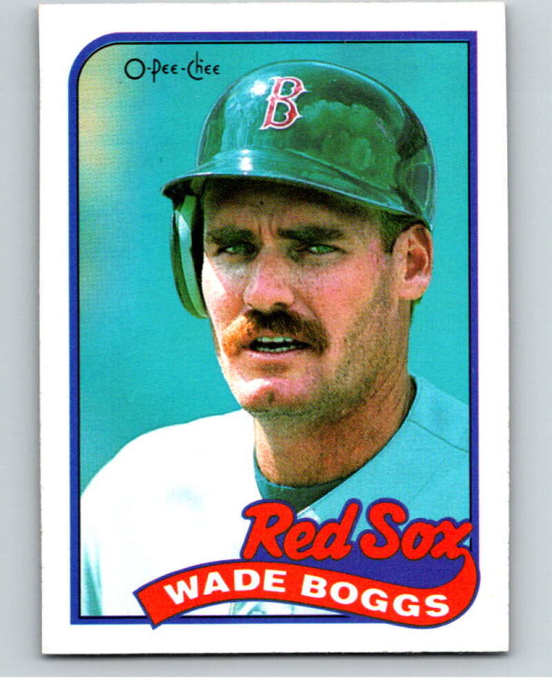 1989 O-Pee-Chee Baseball #184 Wade Boggs  Boston Red Sox  V95724 Image 1