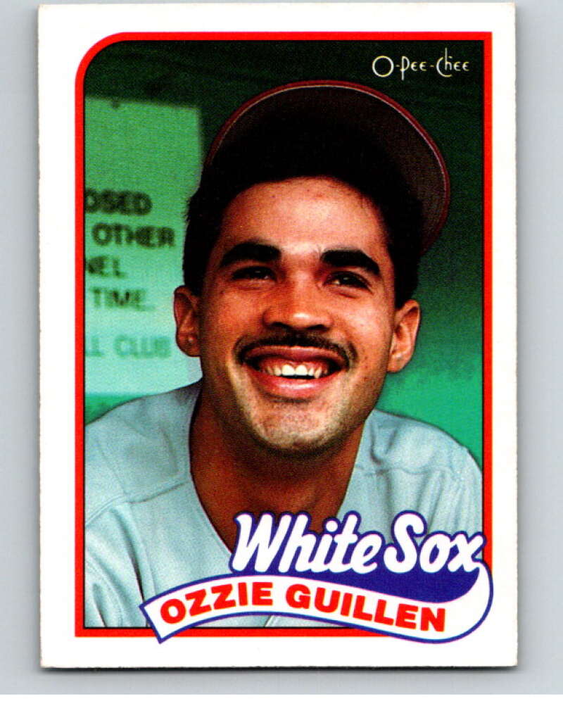 1989 O-Pee-Chee Baseball #195 Ozzie Guillen  Chicago White Sox  V95752 Image 1