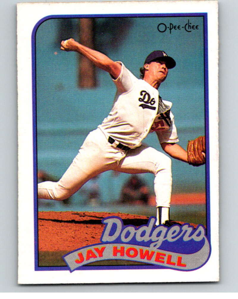1989 O-Pee-Chee Baseball #212 Jay Howell  Los Angeles Dodgers  V95796 Image 1