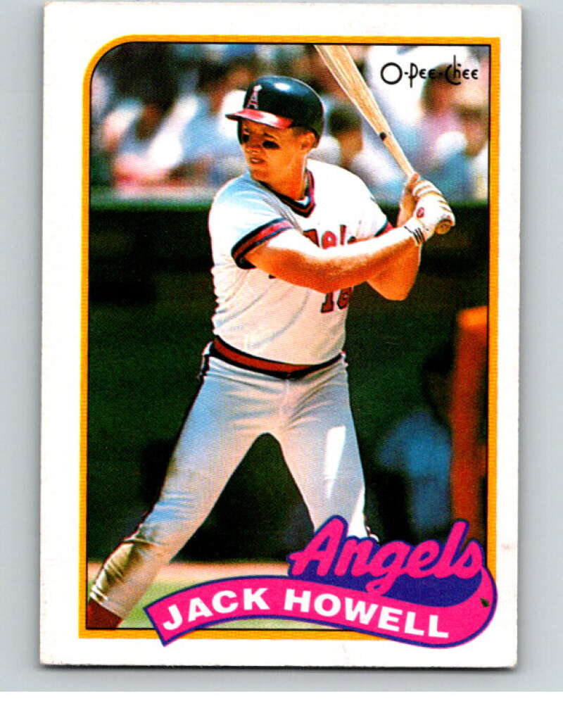 1989 O-Pee-Chee Baseball #216 Jack Howell  California Angels  V95804 Image 1
