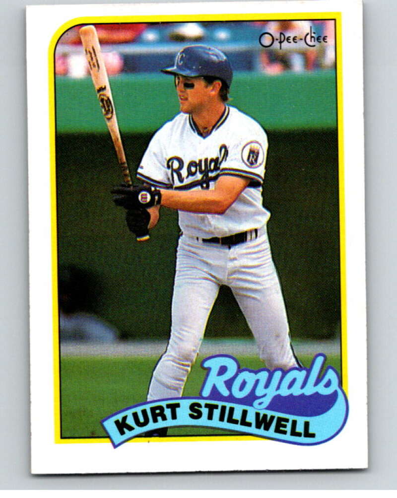 1989 O-Pee-Chee Baseball #217 Kurt Stillwell  Kansas City Royals  V95809 Image 1