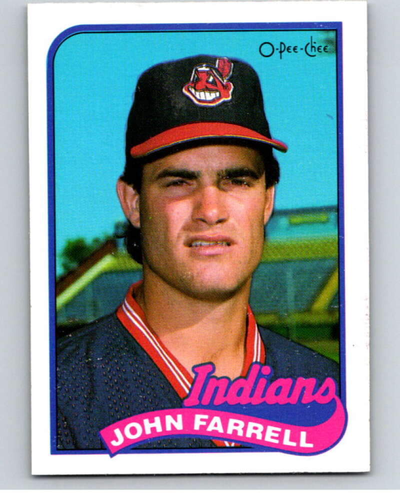 1989 O-Pee-Chee Baseball #227 John Farrell  Cleveland Indians  V95832 Image 1