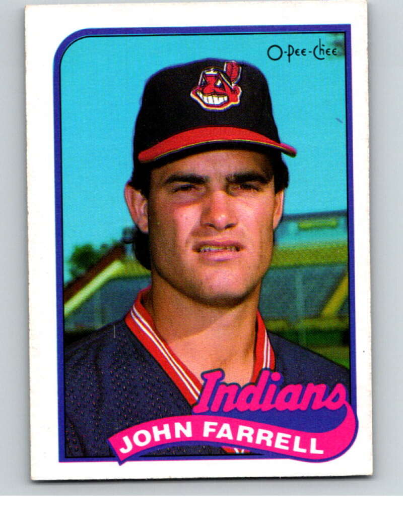 1989 O-Pee-Chee Baseball #227 John Farrell  Cleveland Indians  V95833 Image 1