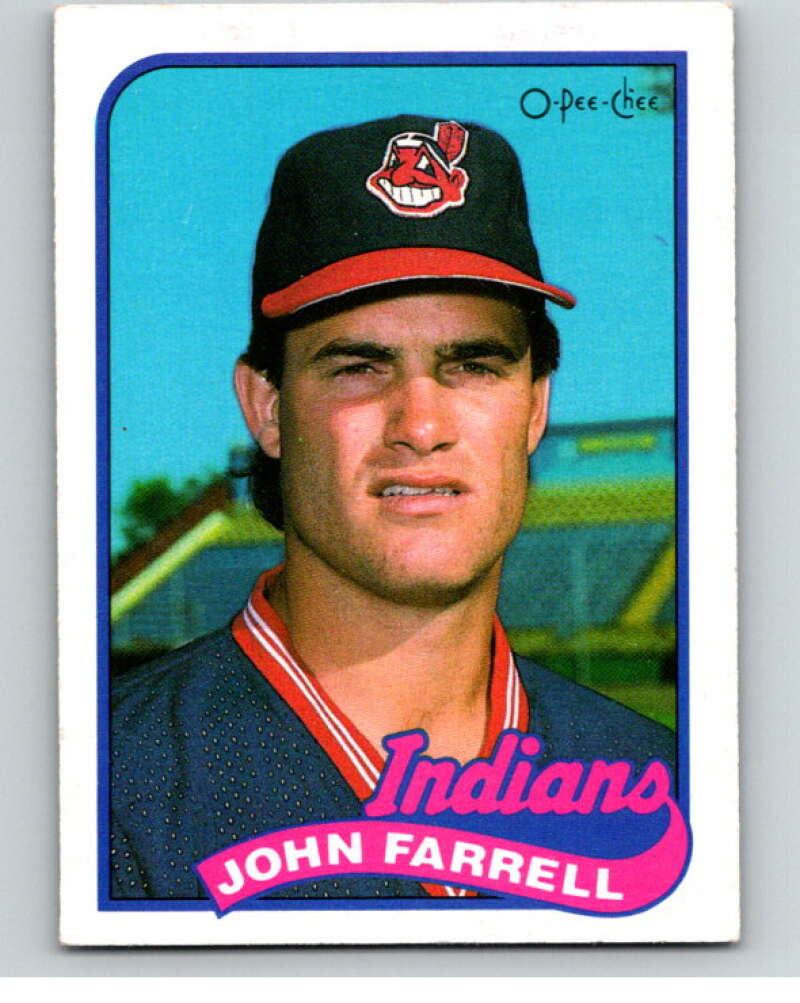 1989 O-Pee-Chee Baseball #227 John Farrell  Cleveland Indians  V95835 Image 1