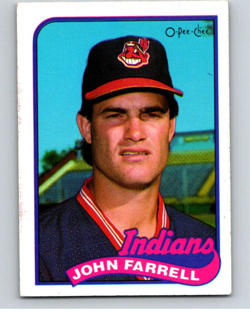 1989 O-Pee-Chee Baseball #227 John Farrell  Cleveland Indians  V95836 Image 1