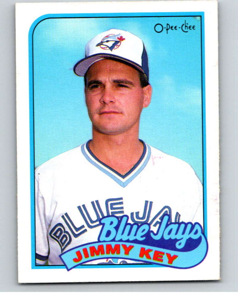 1989 O-Pee-Chee Baseball #229 Jimmy Key  Toronto Blue Jays  V95839 Image 1