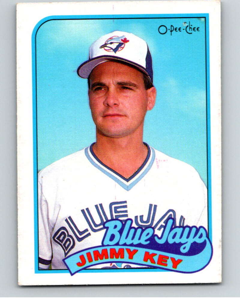 1989 O-Pee-Chee Baseball #229 Jimmy Key  Toronto Blue Jays  V95840 Image 1