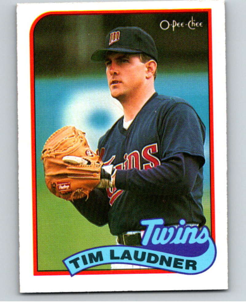 1989 O-Pee-Chee Baseball #239 Tim Laudner  Minnesota Twins  V95860 Image 1