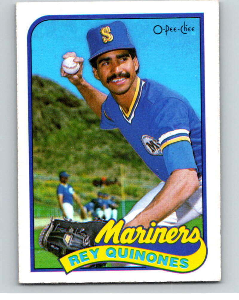 1989 O-Pee-Chee Baseball #246 Rey Quinones  Seattle Mariners  V95871 Image 1