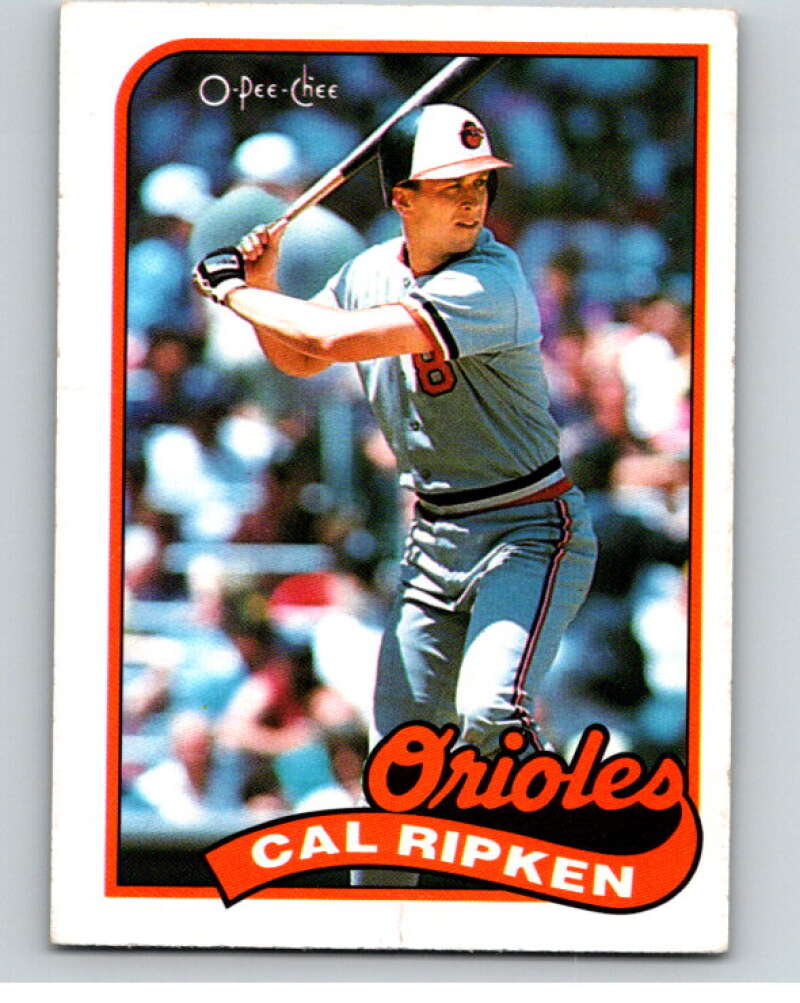 1989 O-Pee-Chee Baseball #250 Cal Ripken Jr.  Baltimore Orioles  V95880 Image 1