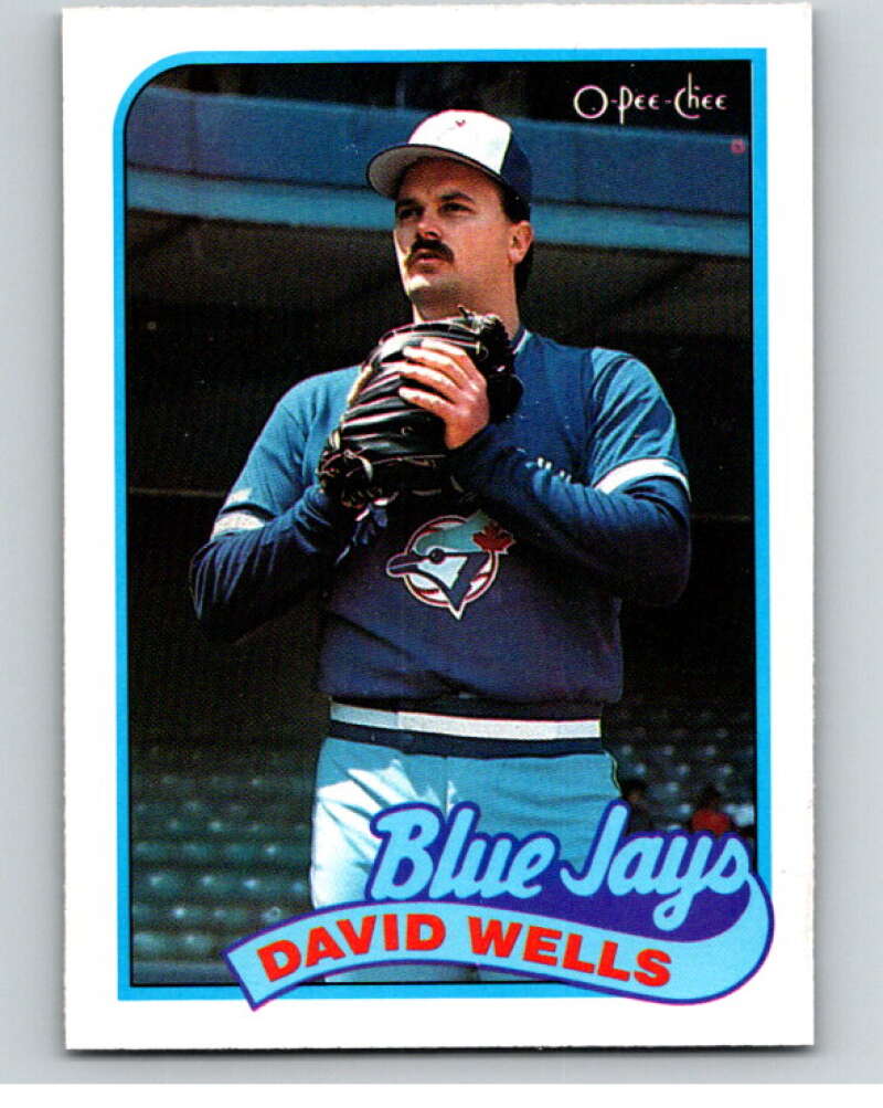 1989 O-Pee-Chee Baseball #259 David Wells  Toronto Blue Jays  V95898 Image 1