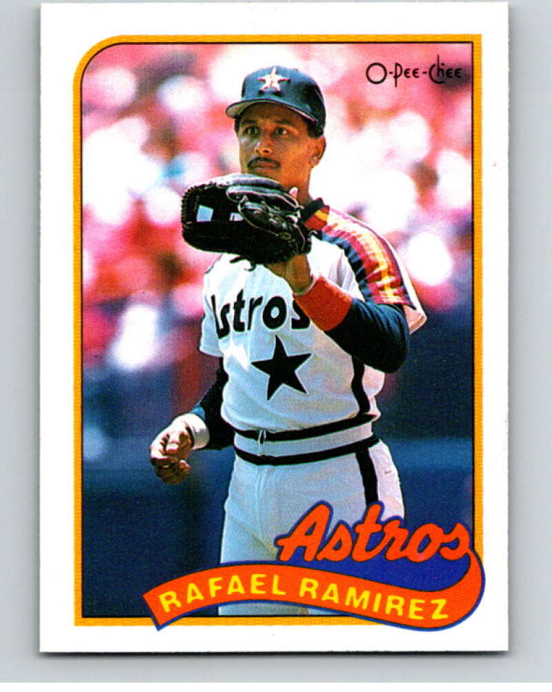 1989 O-Pee-Chee Baseball #261 Rafael Ramirez  Houston Astros  V95900 Image 1