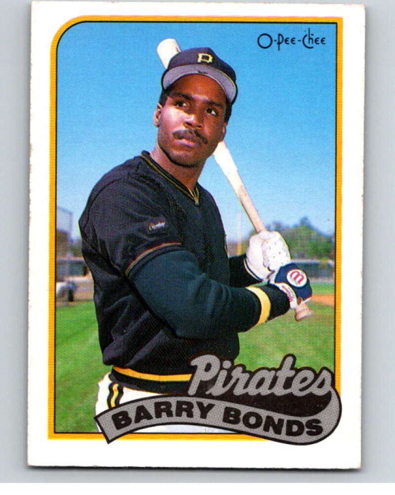 1989 O-Pee-Chee Baseball #263 Barry Bonds  Pittsburgh Pirates  V95904 Image 1