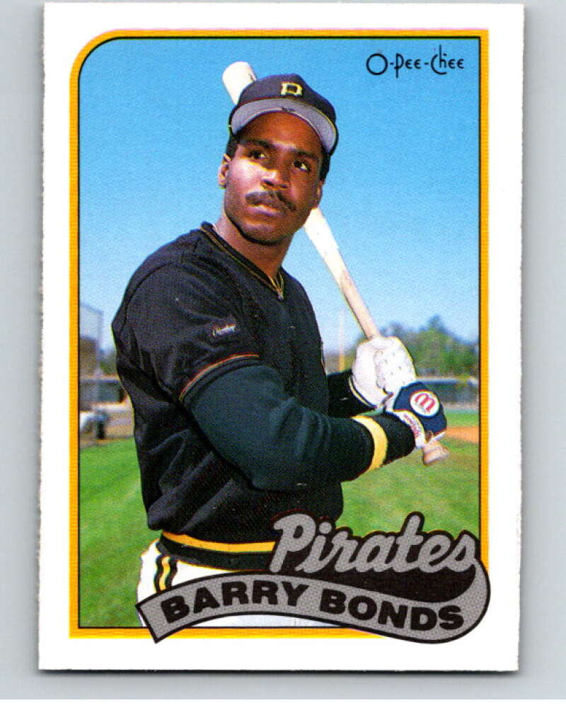1989 O-Pee-Chee Baseball #263 Barry Bonds  Pittsburgh Pirates  V95906 Image 1