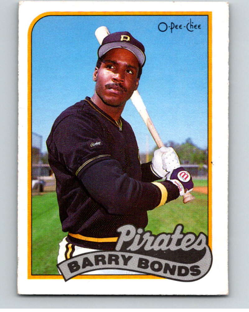 1989 O-Pee-Chee Baseball #263 Barry Bonds  Pittsburgh Pirates  V95907 Image 1