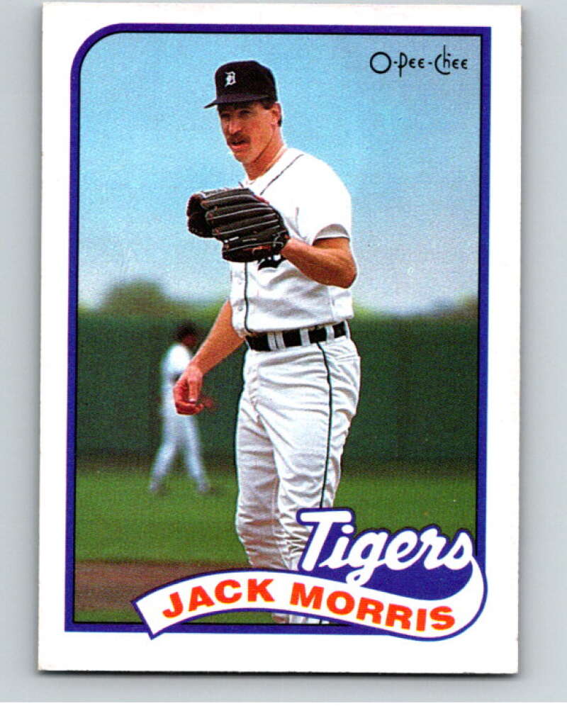 1989 O-Pee-Chee Baseball #266 Jack Morris  Detroit Tigers  V95912 Image 1