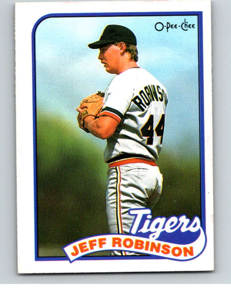 1989 O-Pee-Chee Baseball #267 Jeff Robinson  Detroit Tigers  V95913 Image 1
