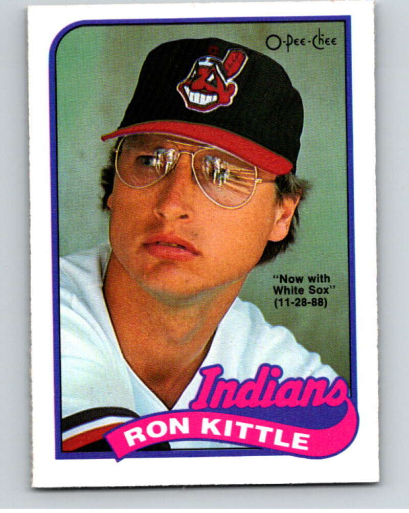 1989 O-Pee-Chee Baseball #268 Ron Kittle White Sox/ Indians  V95917 Image 1
