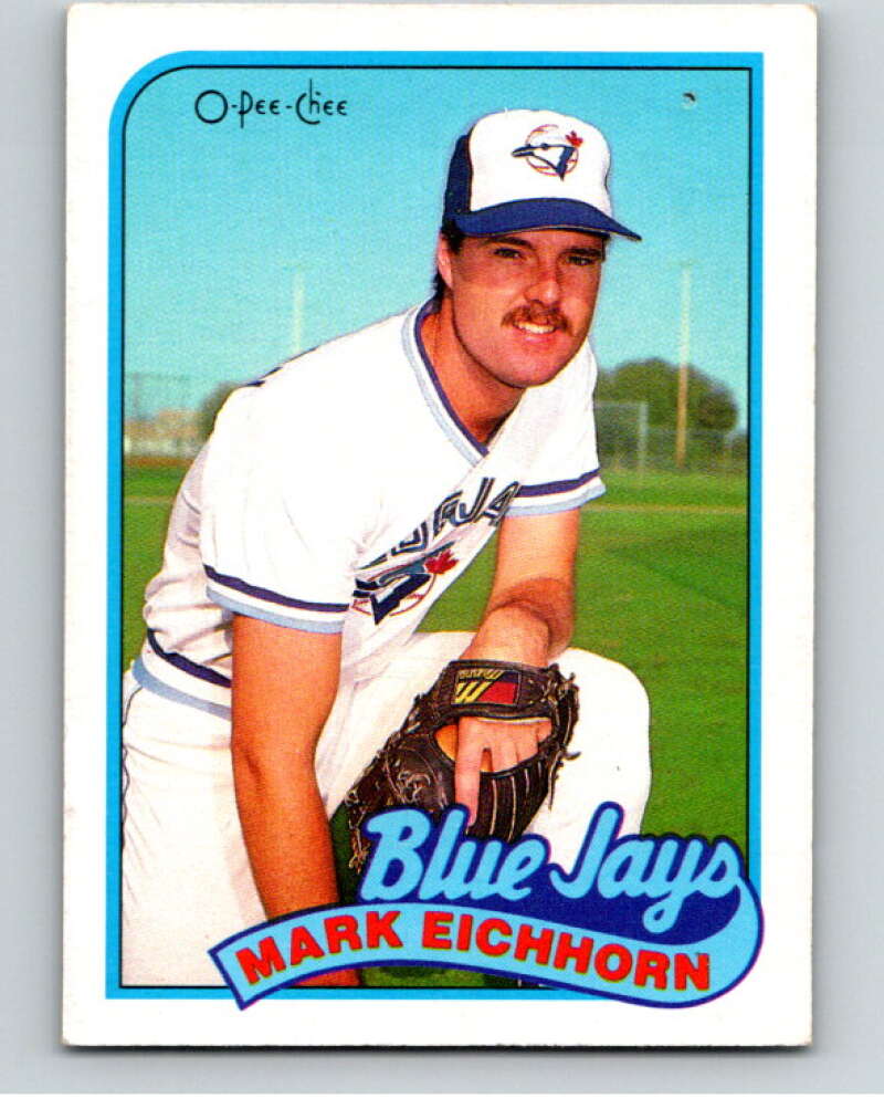 1989 O-Pee-Chee Baseball #274 Mark Eichhorn  Toronto Blue Jays  V95932 Image 1
