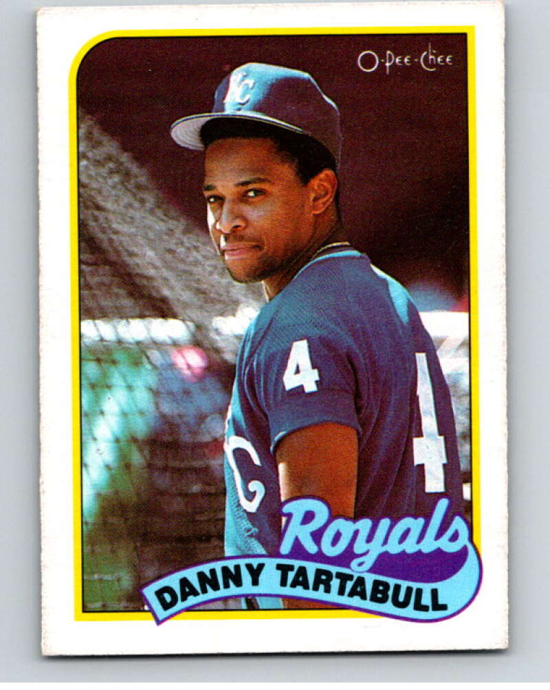 1989 O-Pee-Chee Baseball #275 Danny Tartabull  Kansas City Royals  V95933 Image 1