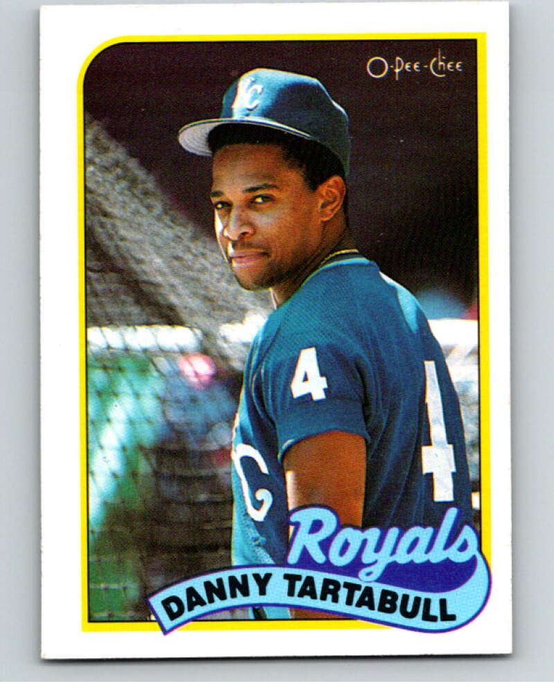 1989 O-Pee-Chee Baseball #275 Danny Tartabull  Kansas City Royals  V95935 Image 1