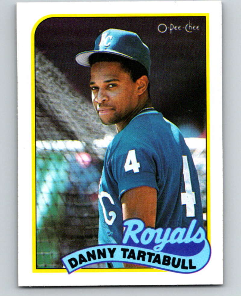 1989 O-Pee-Chee Baseball #275 Danny Tartabull  Kansas City Royals  V95936 Image 1